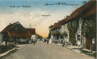 Dorfansicht Mahlum 1917